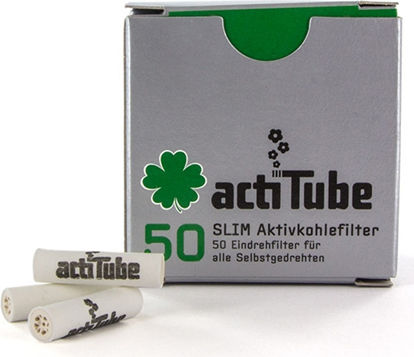 ActiTube Slim Rohr-Filter 7mm 10x 50τμχ