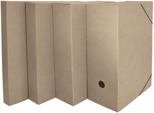 Salko Paper Paper File Box with Rubber Band