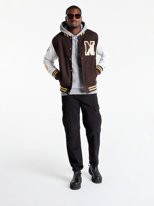Collegejacke Jacke Braun