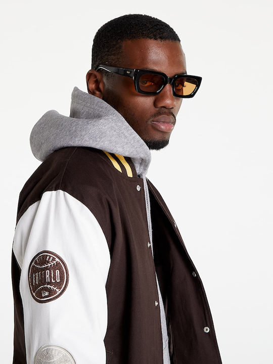 Collegejacke Jacke Braun
