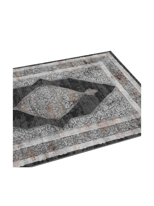 Madi Hurricane Deluxe Rug Rectangular Black