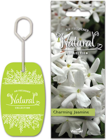 Feral Lufterfrischer-Karte Autoanhänger Natural Collection Gartenia / Jasmin / Lavendel / Sandelholz 6Stück
