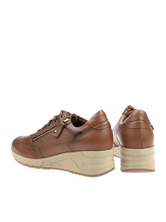 Damen Sneakers Tabac