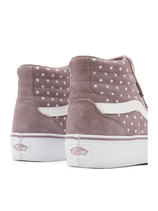 Filmore Hi Γυναικεία Flatforms Μποτάκια Μωβ