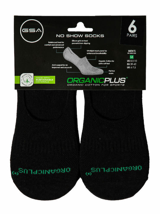 GSA Organic Plus 3656 Sosete Sport Multicolore 6 Perechi