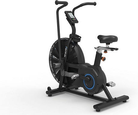 Impulse Ultra Air Bike Όρθιο Ποδήλατο Γυμναστικής με Αντίσταση Αέρα και Ροδάκια
