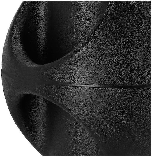 Spokey Gripi Weight Ball Filled Sand Kettlebell aus PVC 10kg Schwarz