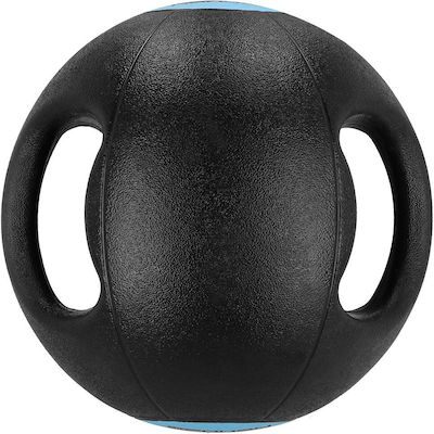 Spokey Gripi Weight Ball Filled Sand Kettlebell of PVC 6kg Black