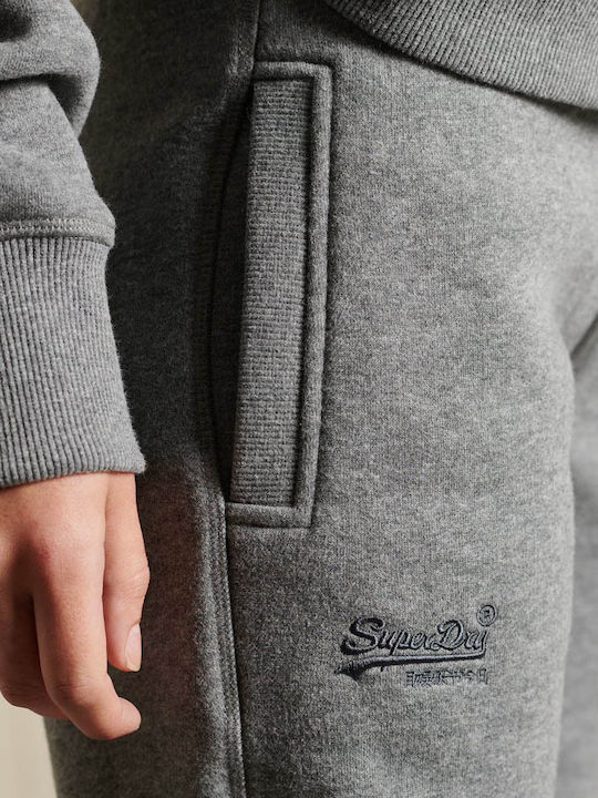 Vintage Logo Sweatpants Jogger Gray