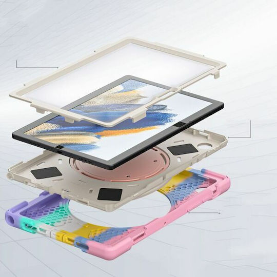 Tech-Protect X-Armor 360 Cover Flip Cover Silicon / Plastic Rezistentă Culoare pentru copii (Galaxy Tab A8) TPXACSAMA8