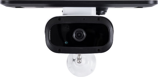 GloboStar 86047 IP Surveillance Camera Wi-Fi Full HD 1080p Waterproof Battery Powered with Microphone