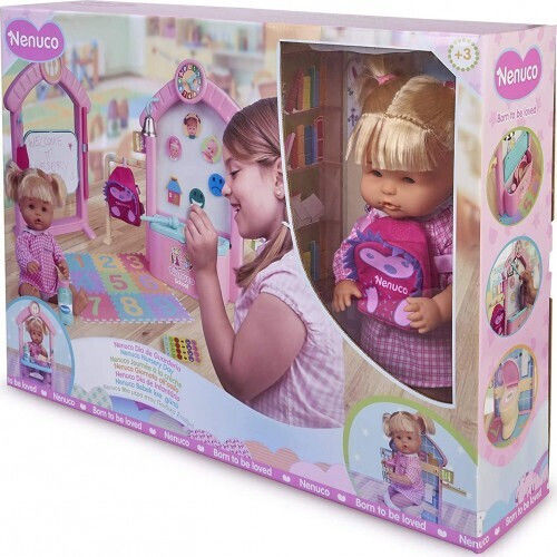 Giochi Preziosi Nenuco Baby Doll Set A Day at the Kindergarten for 3+ Years 35 cm