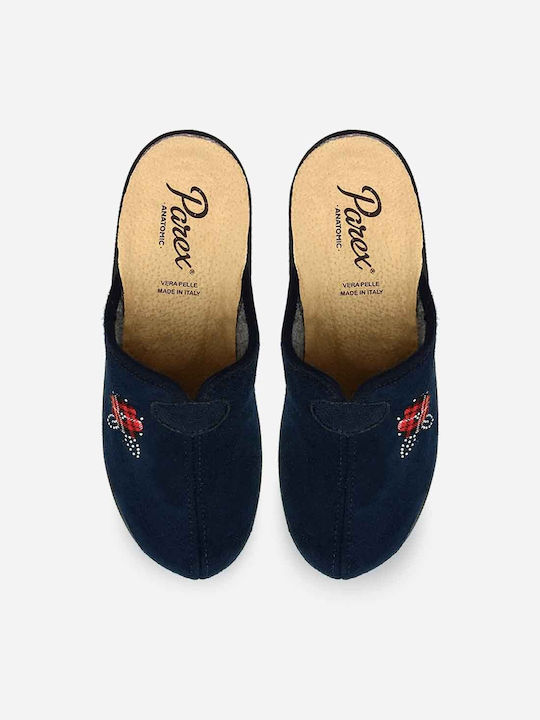 Parex Women's Slipper In Navy Blue Colour