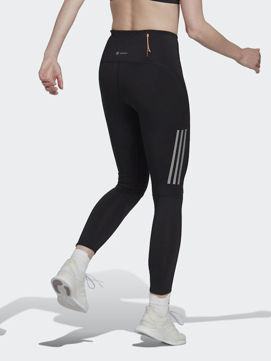 adidas Own The Run Women's Cropped Running Legging High Waisted Black