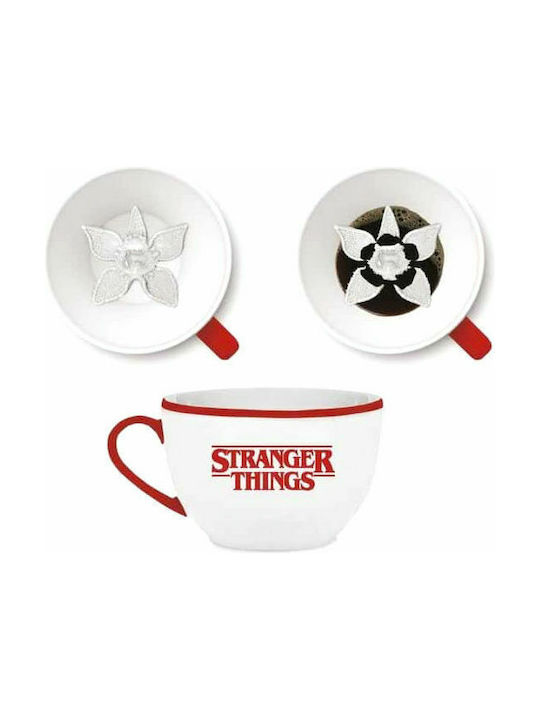 Pyramid International Stranger Things Hidden Feature 3D - Demogorgon Tasse Keramik Weiß 300ml 1Stück