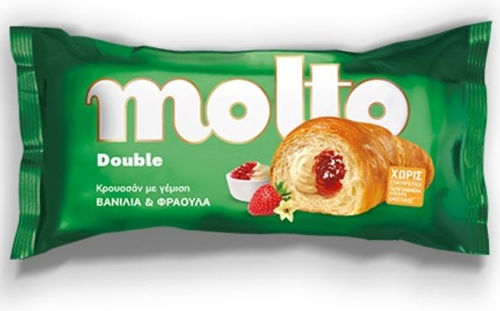 Molto Кроасан Double Vanilla & Strawberry 98гр
