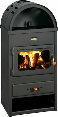 Prity Prity Metalic Soba pe lemne 15kW Negru