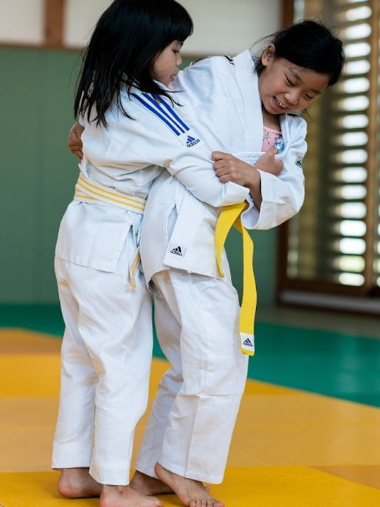 adidas Evolution Kids Judo Uniform White