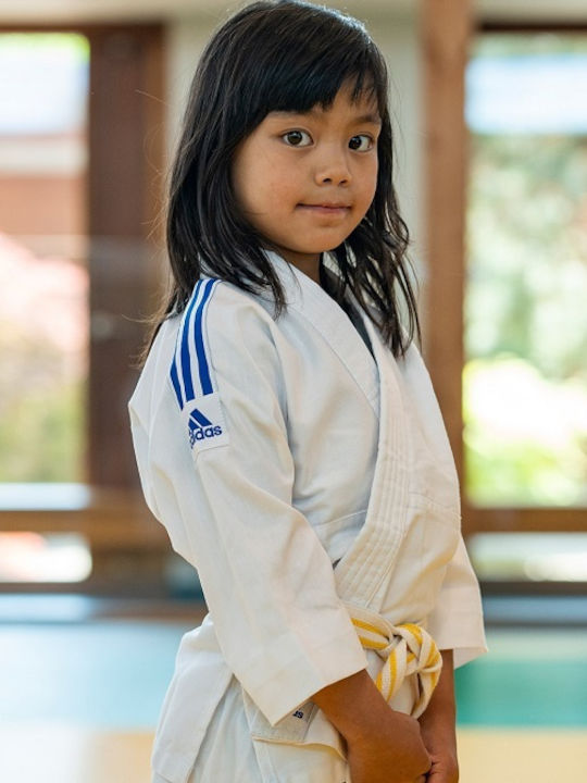 Adidas Evolution Παιδική Στολή Judo Λευκή