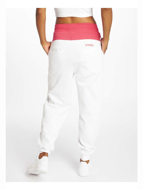 Dangerous Dngrs Women's Jogger Sweatpants White