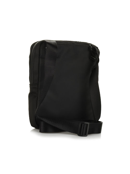 Calvin Klein Monogram Soft Ανδρική Τσάντα Ώμου / Χιαστί σε Μαύρο χρώμα