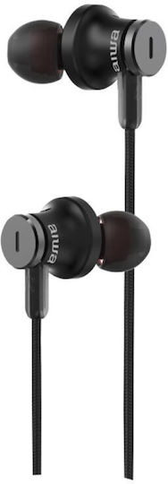 Aiwa ESTBTN-880 In-ear Bluetooth Handsfree Ακουστικά με Αντοχή στον Ιδρώτα Μαύρα