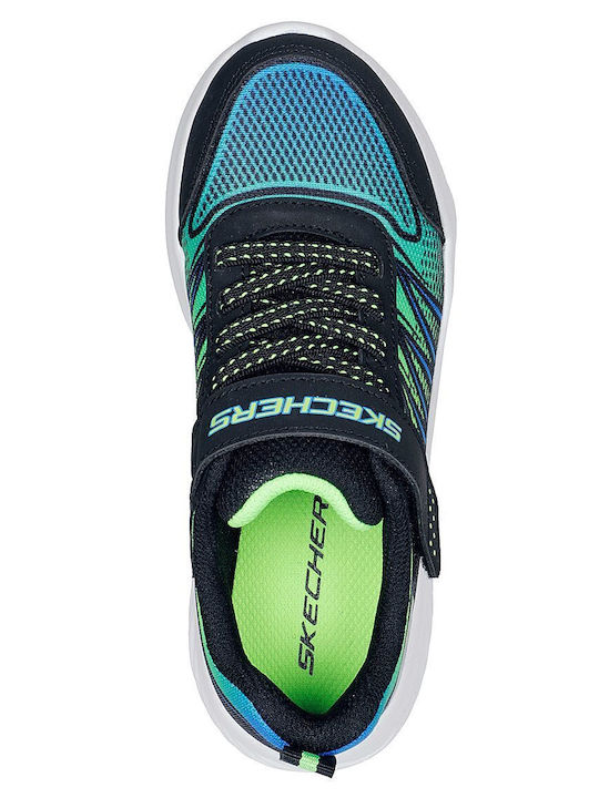 Bounder Παιδικά Sneakers με Σκρατς Μαύρα