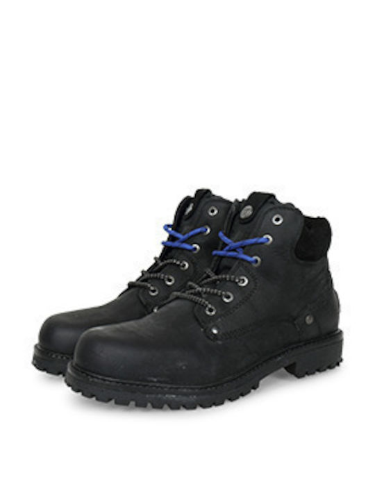 Yuma Leather Black Boots Anatomical