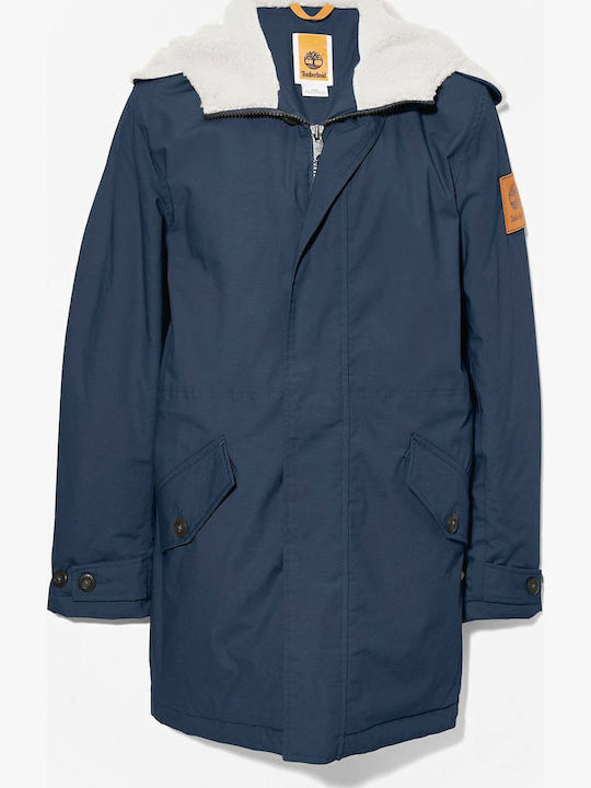 Kelsey Winter Jacket Parka Navy Blue