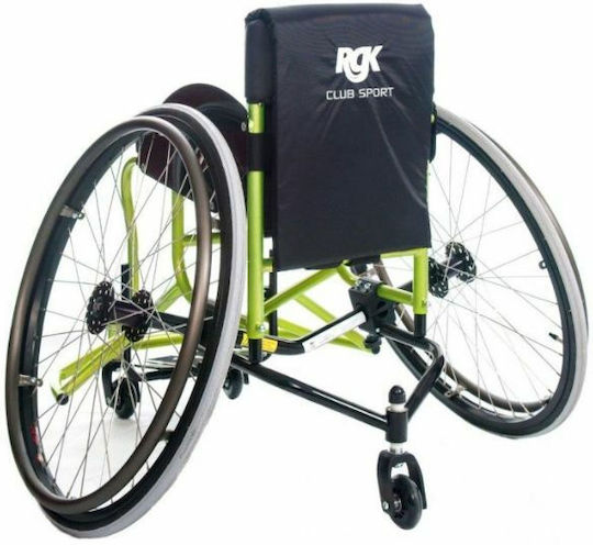 RGK Club Sport Scaun Cu Rotile Tip Special Scaun Cu Rotile Sport Negru