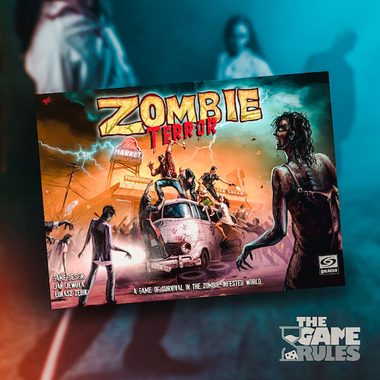 Board Game Zombie Terror for 2 Players 14+ Years Old (EN) Galakta