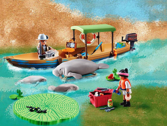 Playmobil Wiltopia Екскурзия с речен кораб по Амазонка за 4-10 години