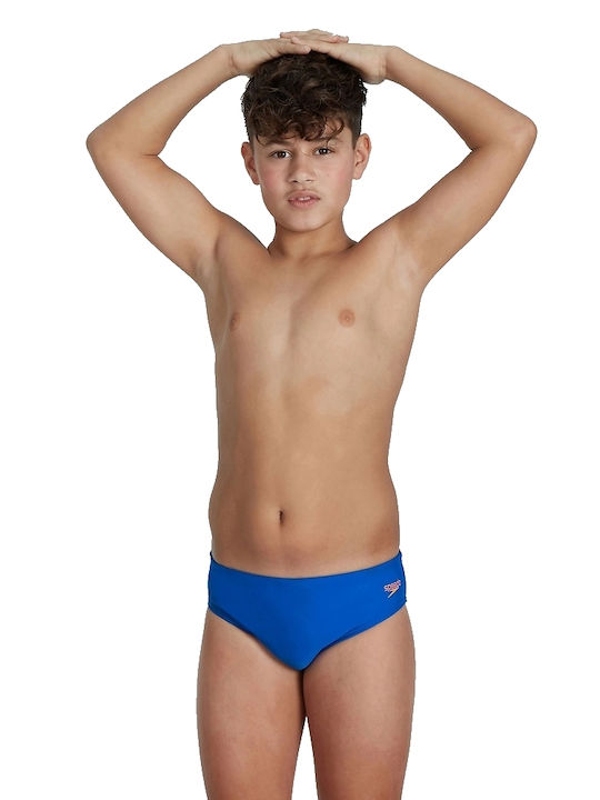 Speedo Παιδικό Μαγιό Σλιπ Μπλε