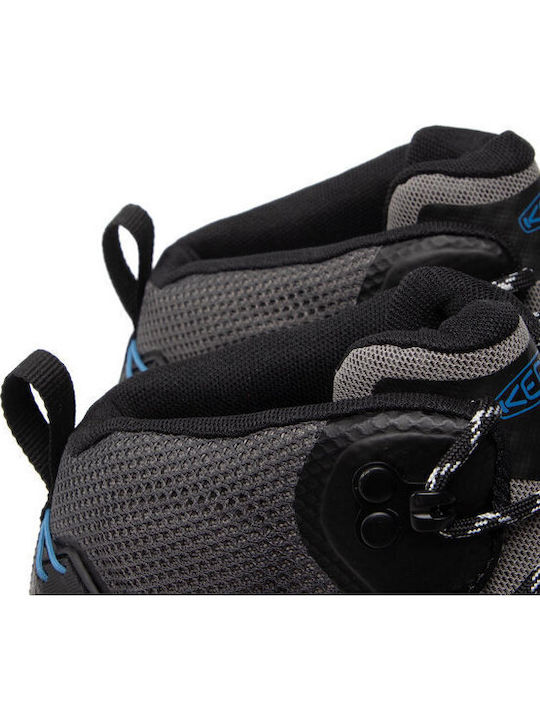 Keen Nxis Evo Mid Männer Wanderschuhe Schwarz