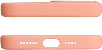 Hurtel Design Silicone Back Cover Flower Pink (iPhone 12 Pro Max)