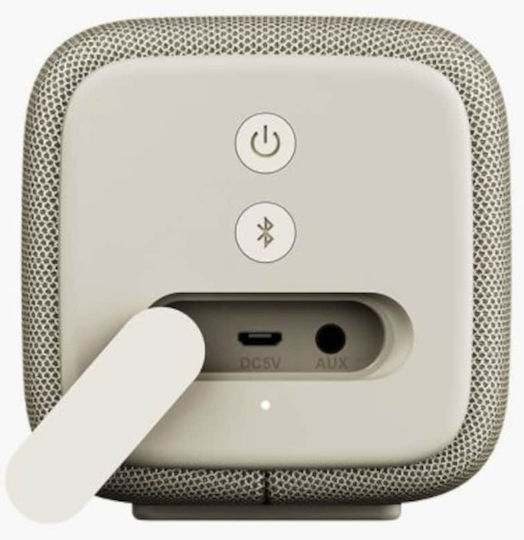 Fresh 'n Rebel Rockbox Bold S Impermeabil Boxă Bluetooth 5W cu Durată de Baterie până la 12 ore Bej