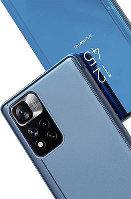 Hurtel Clear View Book Πλαστικό Μπλε (Redmi Note 11 / 11S 4G)