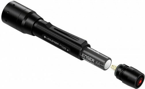 LedLenser Taschenlampe LED IP44 mit maximaler Helligkeit 150lm P5 Core Schwarz