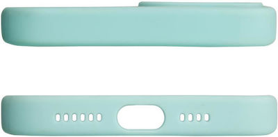 Hurtel Design Coperta din spate Silicon Flower Light Blue (iPhone 12 / 12 Pro)