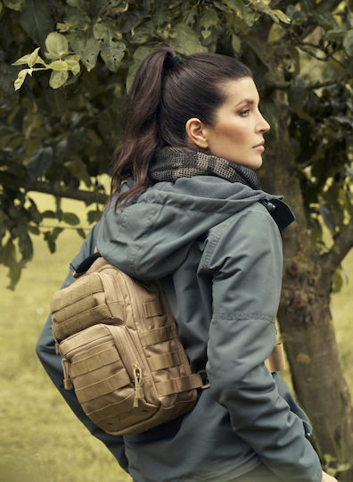 Brandit Us Cooper Military Pouch Chest made of Polyester Camel 8lt