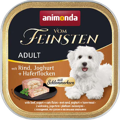 Animonda Vom Feinsten Wet Dog Food Tray with Beef and Chicken 1 x 150gr