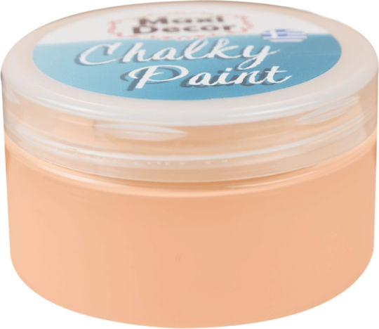 Maxi Decor Chalky Paint Χρώμα Κιμωλίας 519 Ροδακινί Ροδακινί Πορτοκαλί 750ml 430000058