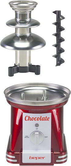 Beper Black Chocolate Fountain 90W 17.3x17.3x31.5cm