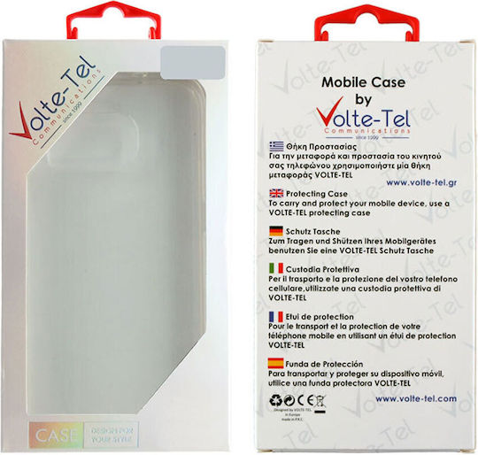 Volte-Tel Slimcolor Air Back Cover Silicon Transparent (Vivo Y76 5G)