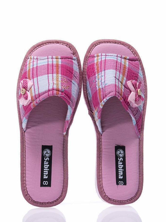 SABINA SA156 PINK SLIPPERS