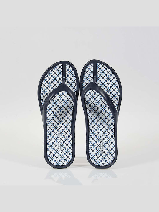 DEFONSECA CAPRI E W711 BLUE FLIP FLOPS FORK