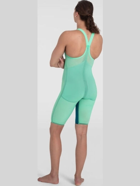 Speedo Fastskin LZR Valor 11979D881 Women's One Piece Competition Swimsuit Green