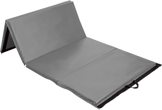 HMS MGS01 Foldable Exercise Mat Yoga Gray with Carry Strap 240x120x5cm