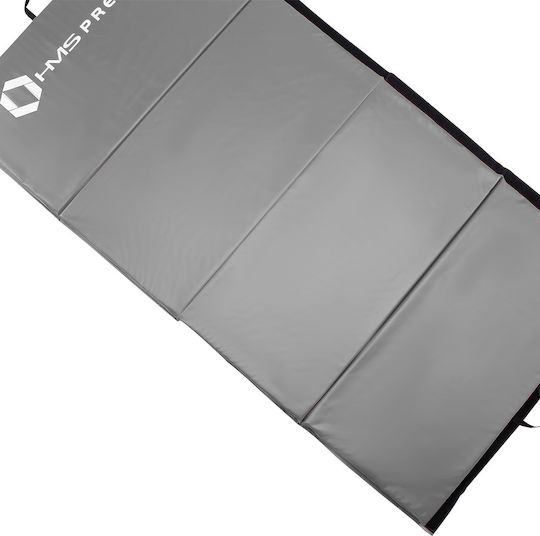 HMS MGS01 Foldable Exercise Mat Yoga Gray with Carry Strap 240x120x5cm