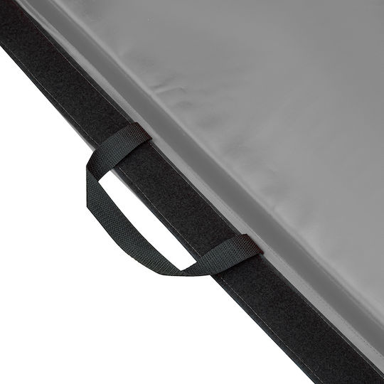 HMS MGS01 Foldable Exercise Mat Yoga Gray with Carry Strap 240x120x5cm
